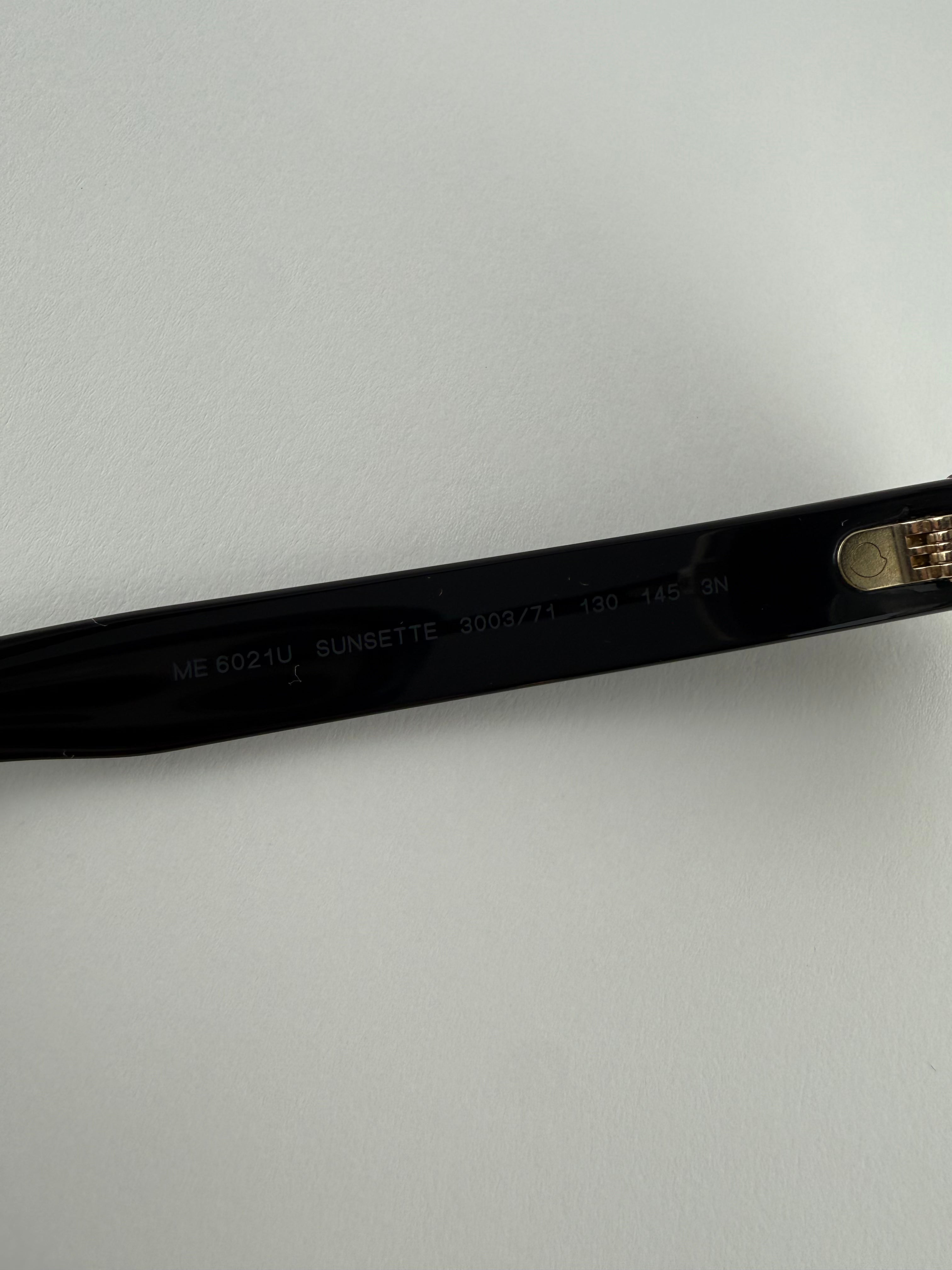 Moncler Sunsette 130mm Pilot Sunglasses