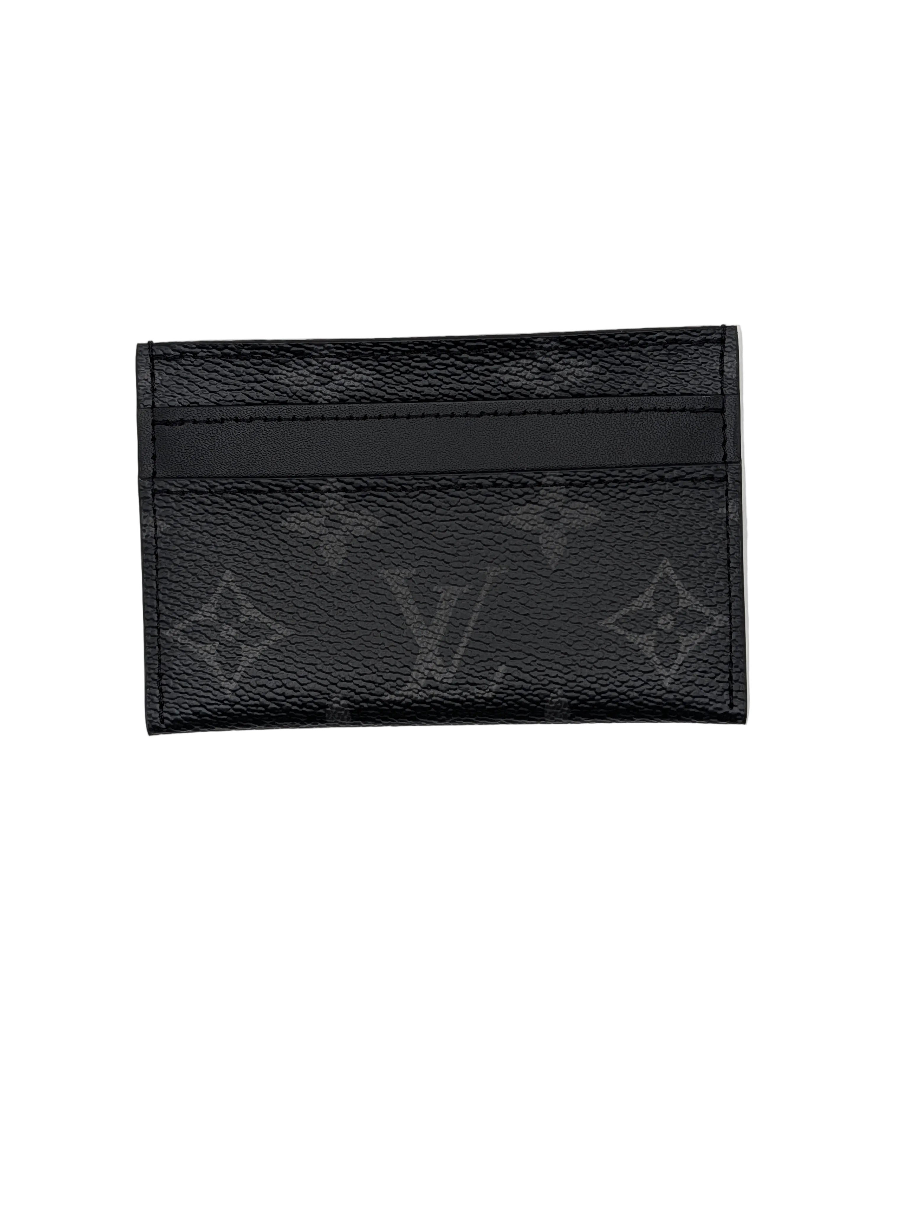 Louis Vuitton Double Card Holder in Monogram Eclipse