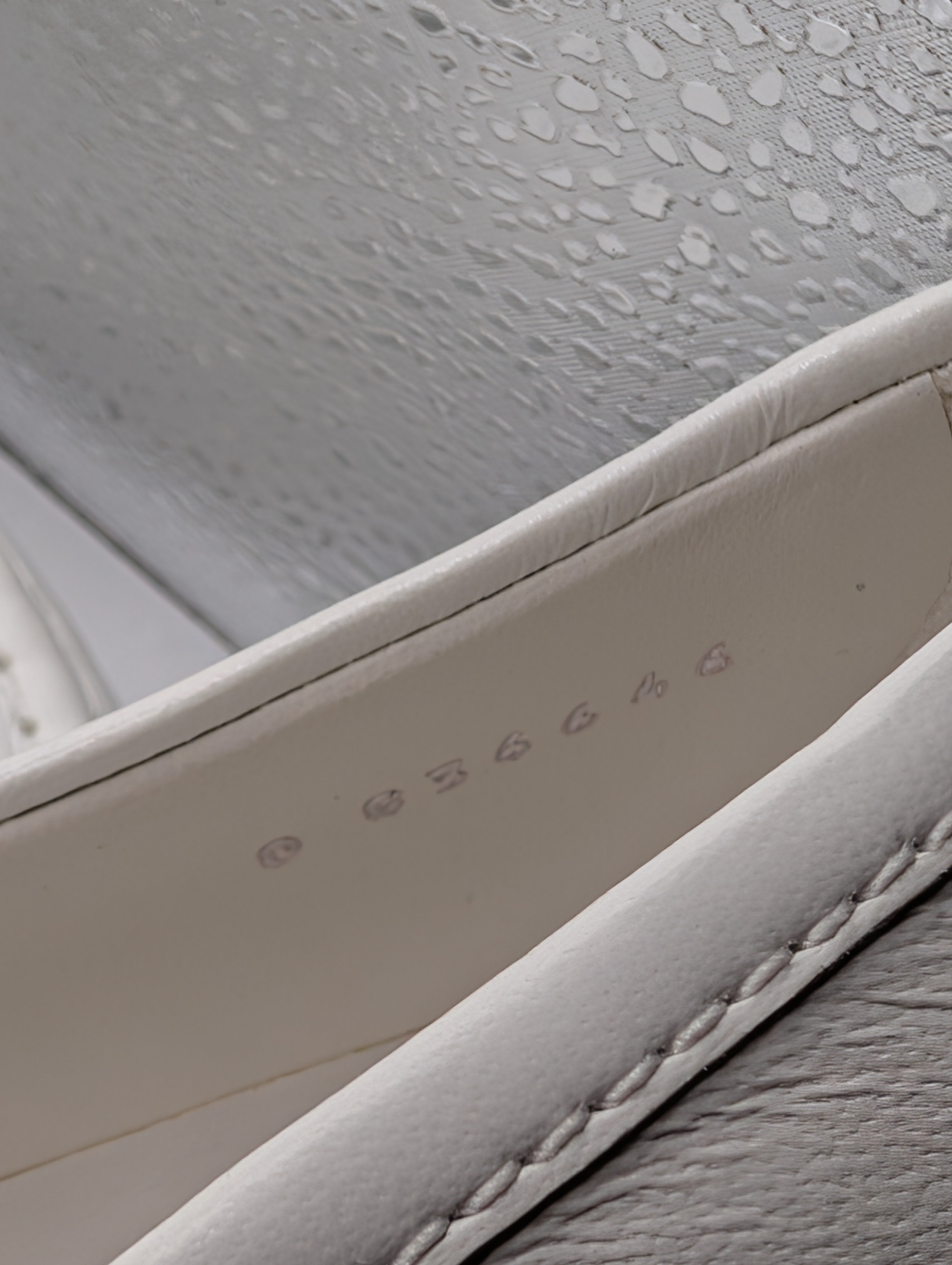 Chanel Quilted CC Loafers White Lambskin