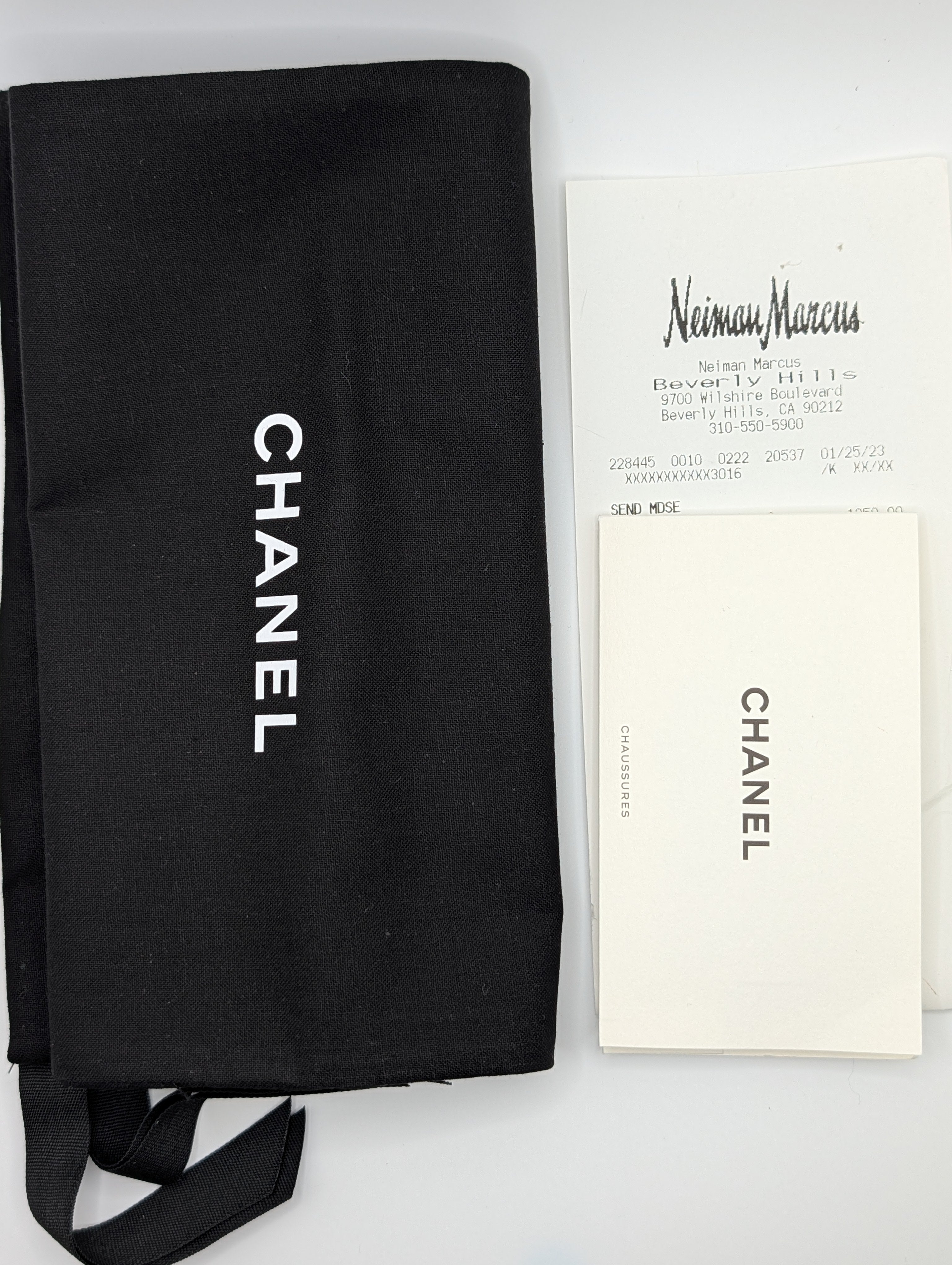 Chanel Quilted CC Loafers White Lambskin